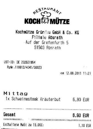 eirc Hffner Kochmtze Restaurant